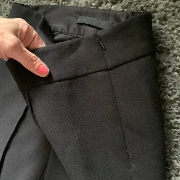 L.A.M.B. Stretch Dress Pants | Seam Detail Down Front Leg | Reverse Tuxedo - Picture 6 of 12